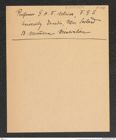 k.k. naturhistorisches Hofmuseum, Intendanzakten 1885-1896 (Hauer), Aktenzahl Z.249/1891, Seite 1